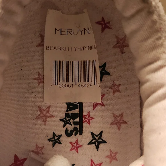 Vans Bearkitty Skate Shoes with Stars - Picture 6 of 9